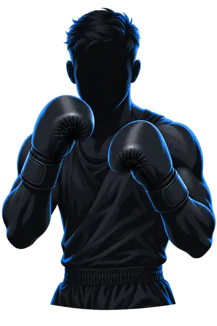 Dočasný anonymní portrét zápasníka